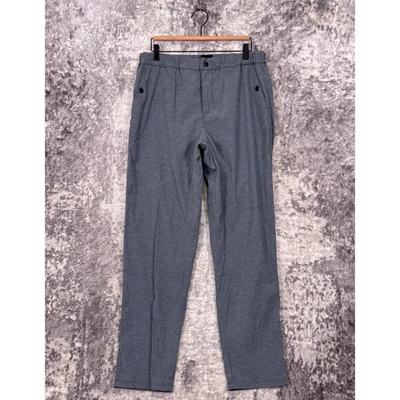 Aether Strand Tech Pants Large Mens Slate Heather Chambray Blue - Picture 1 of 7